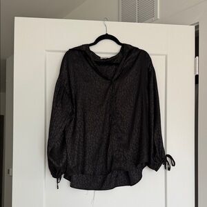 Chic Black Women's Blouse